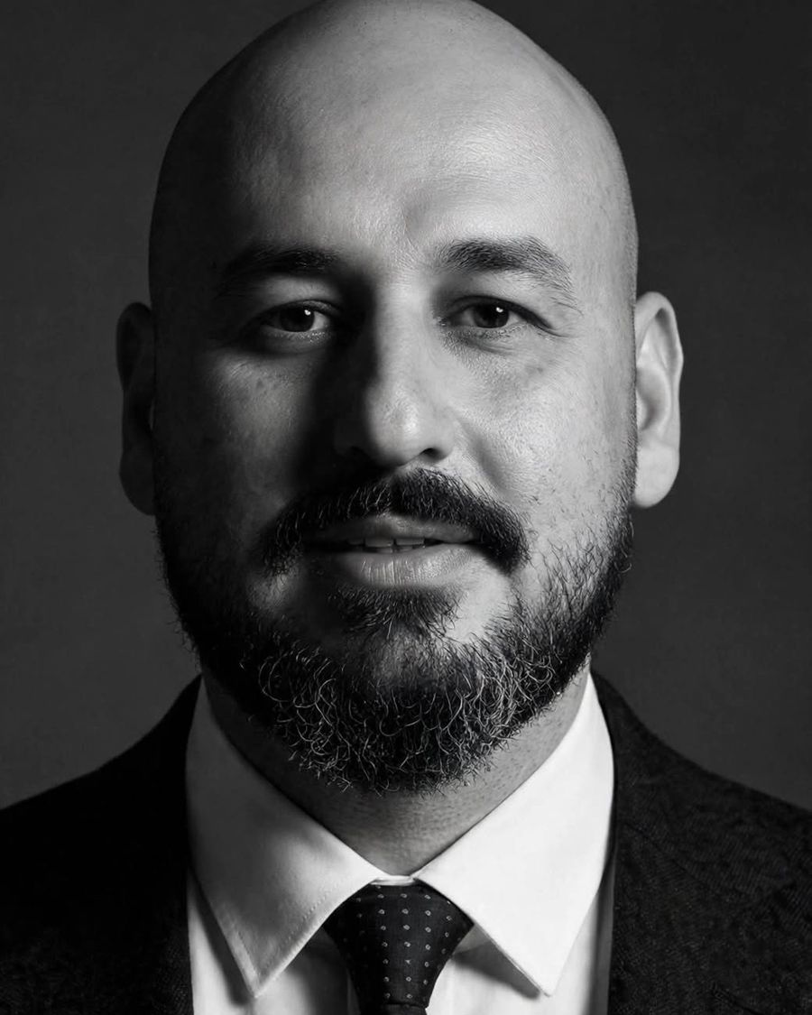 Rodrigo Matos, retrato em preto e branco